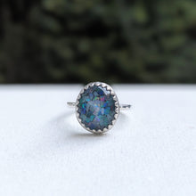 Load image into Gallery viewer, &quot;Ania&quot; Opal Triplet Ring
