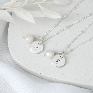 Personalised initial necklace