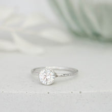 Load image into Gallery viewer, &quot;Gaia&quot; Solitaire Collet Ring
