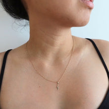 Load image into Gallery viewer, &quot;Shelly&quot; lightning bolt necklace
