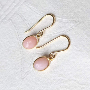 "Nerissa" gemstone drop earrings